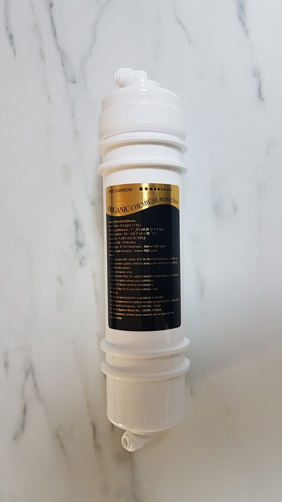 Filtre pré-charbon G30